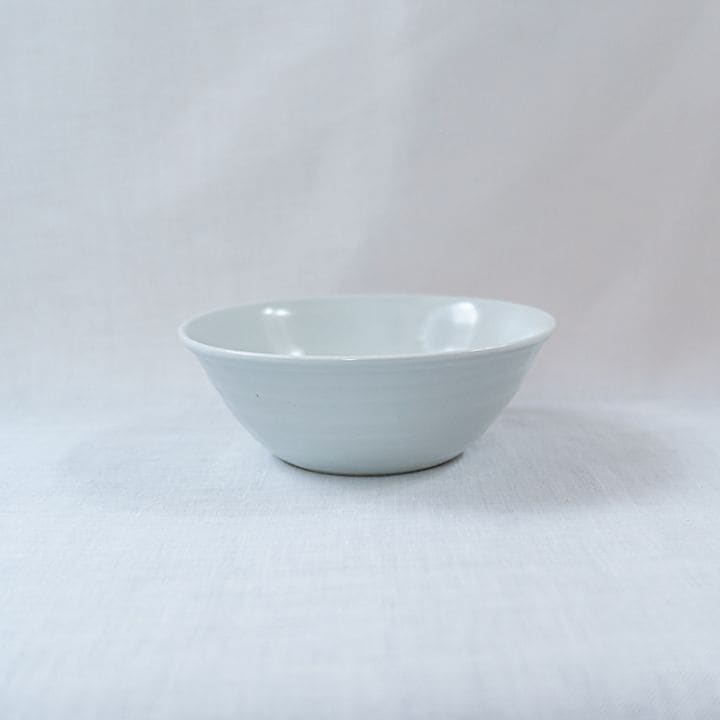 【個展商品】白磁ボウル(J-19)　中里健太