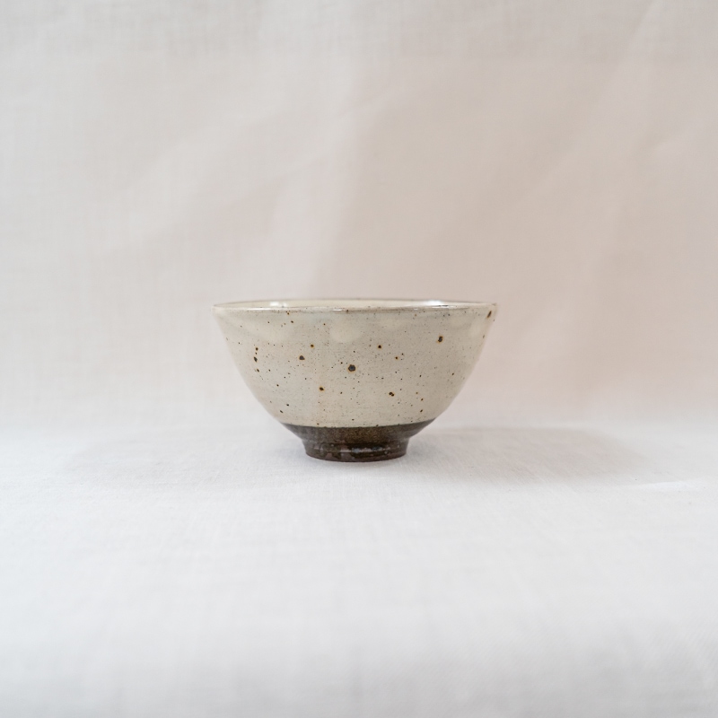 【個展商品】粉引飯碗(J-22)　中里健太