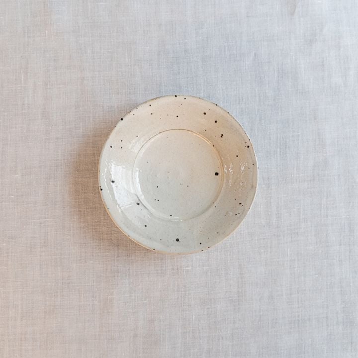 【個展予約商品】粉引小皿　中里健太