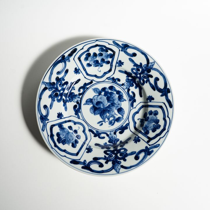 個展先行販売】七寸皿リム唐草 萠窯 | 作家から選ぶ,萠窯 | 【公式通販