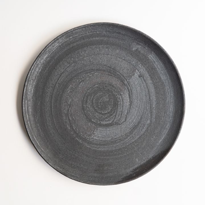 【個展】平皿大ブラック　山口和声