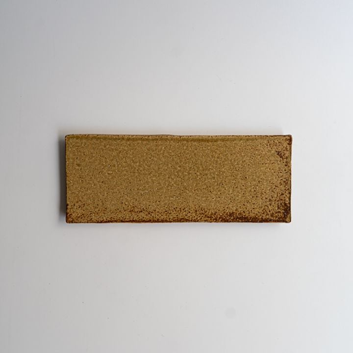 【個展】板皿ブラウン釉　山口和声