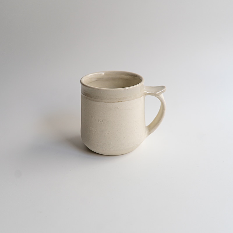 【個展】マグカップホワイト　山口和声
