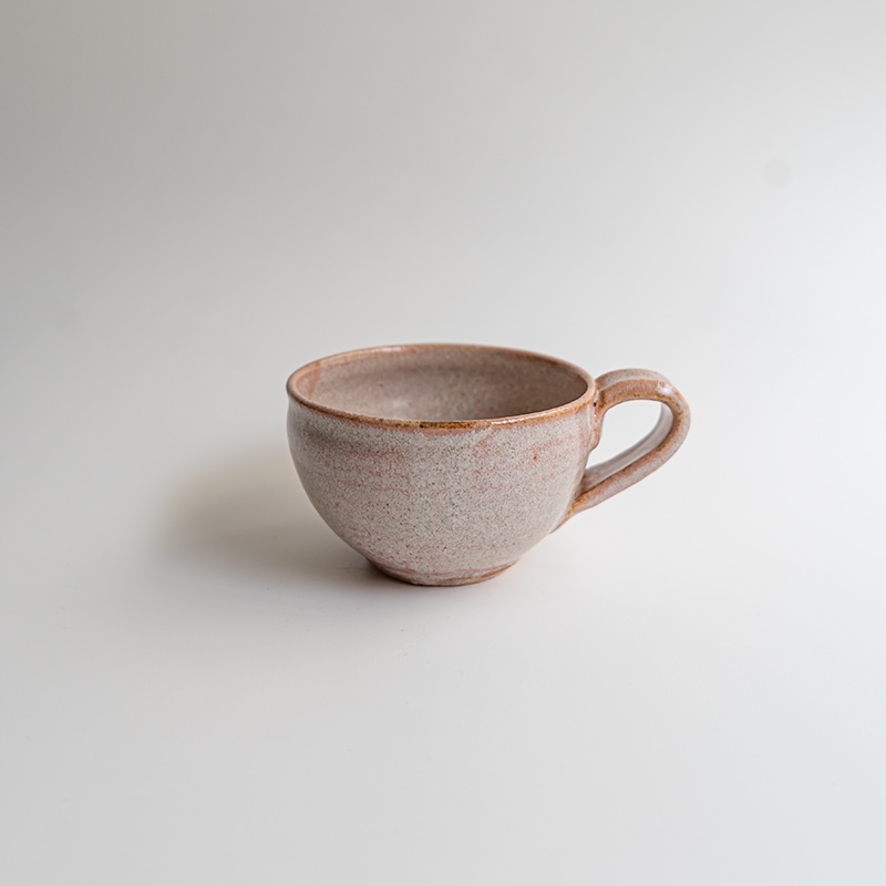 【個展】桃色マグカップ　及川静香