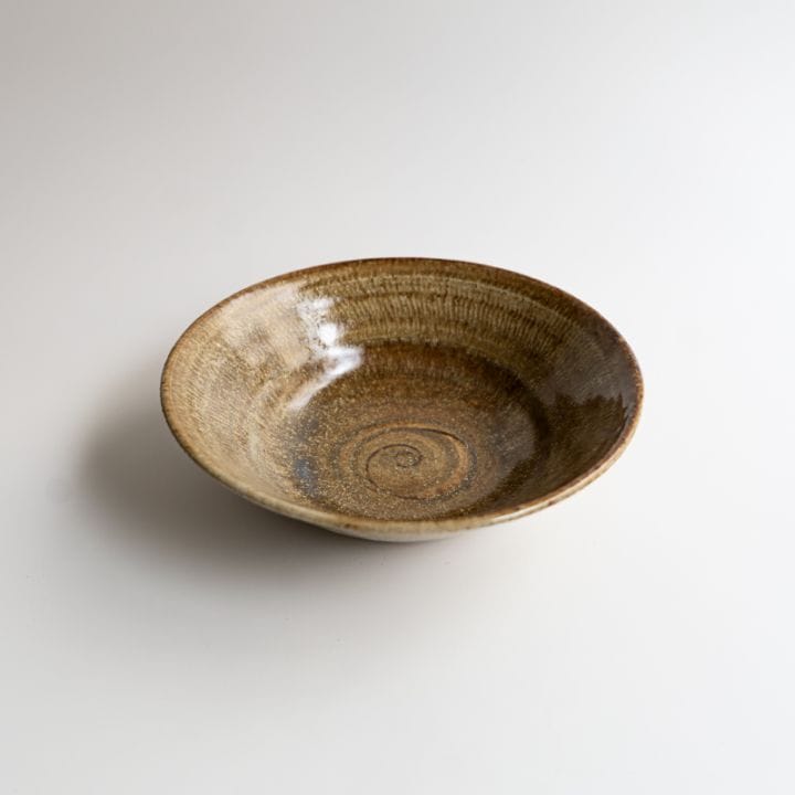 【個展】飛びカンナ6寸鉢　及川静香