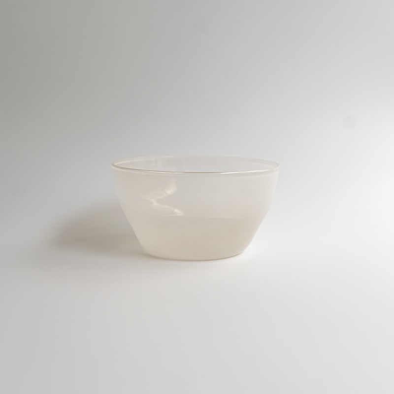 【ガラス展】solito bowl　no.28 rich grey　fresco