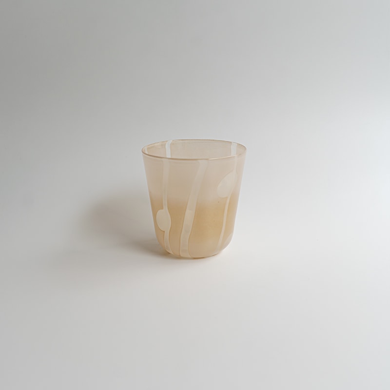 【ガラス展】spora glass beige　fresco