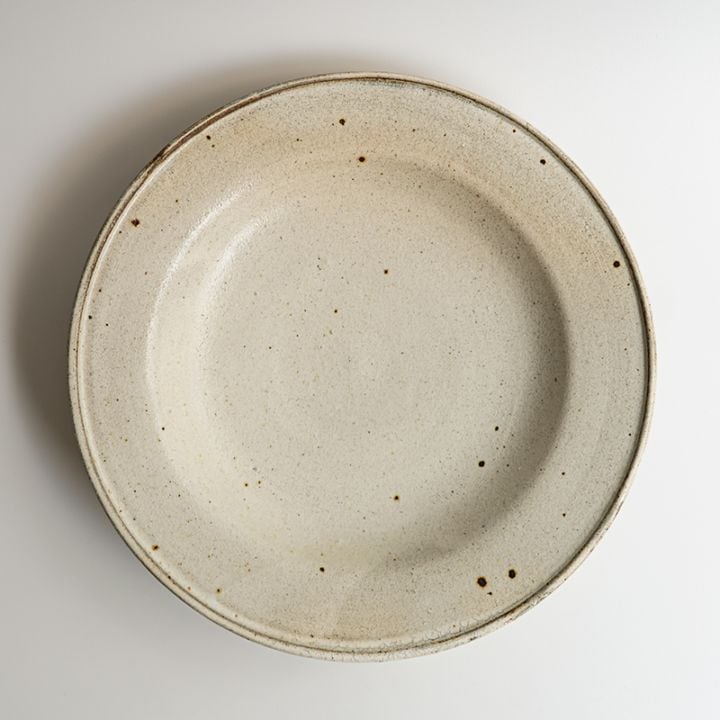 個展】粉引7.5寸リム皿 関口憲孝 | 作家から選ぶ,関口憲孝 | 【公式