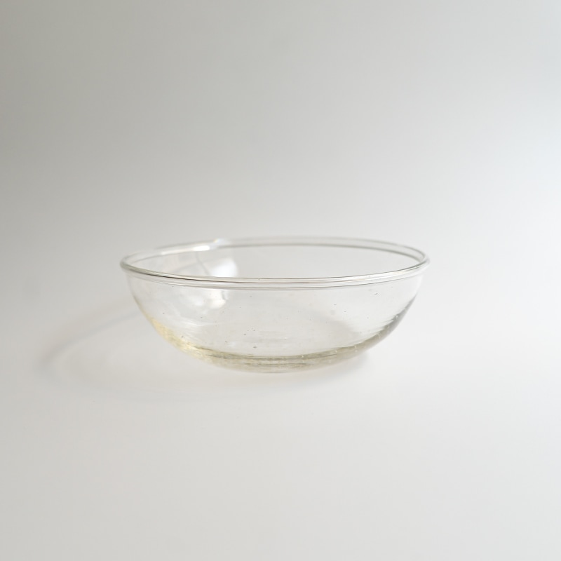 【ガラス展】olive stained bowl M　fresco