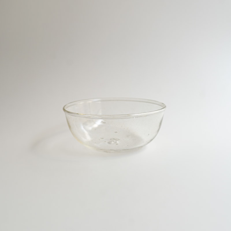 【ガラス展】olive stained bowl S　fresco