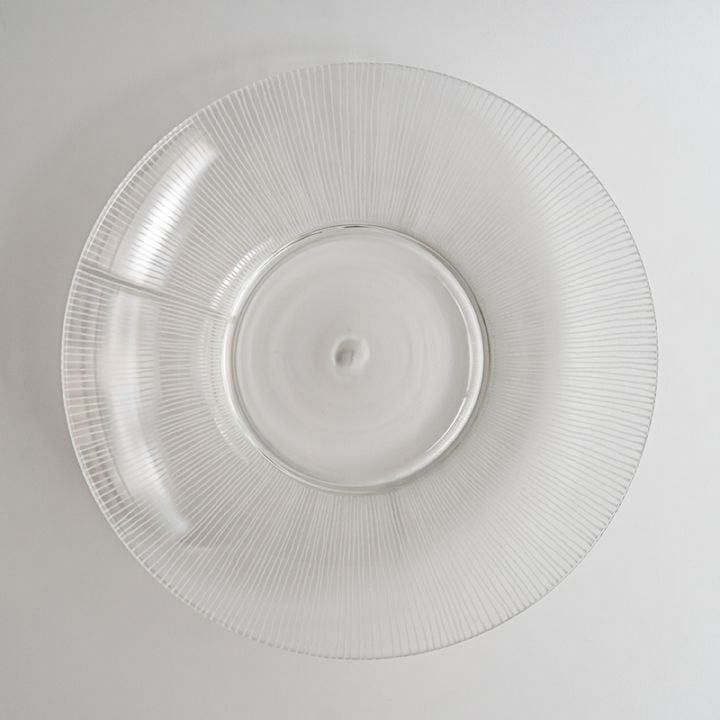 【ガラス展】浅鉢 透鎬　竹内駿