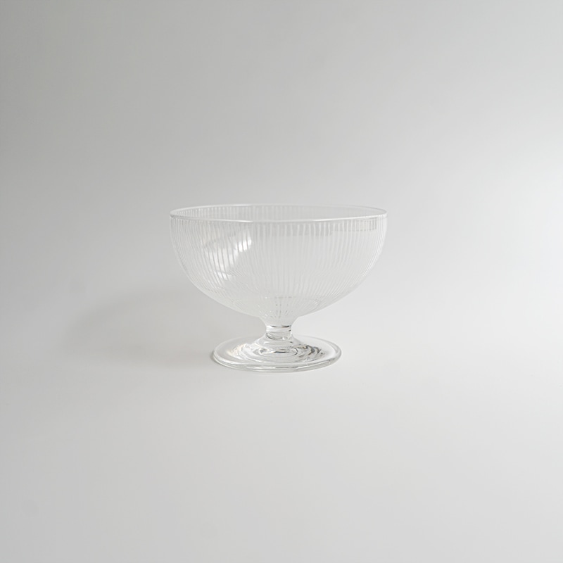 【ガラス展】コンポート 透鎬　竹内駿