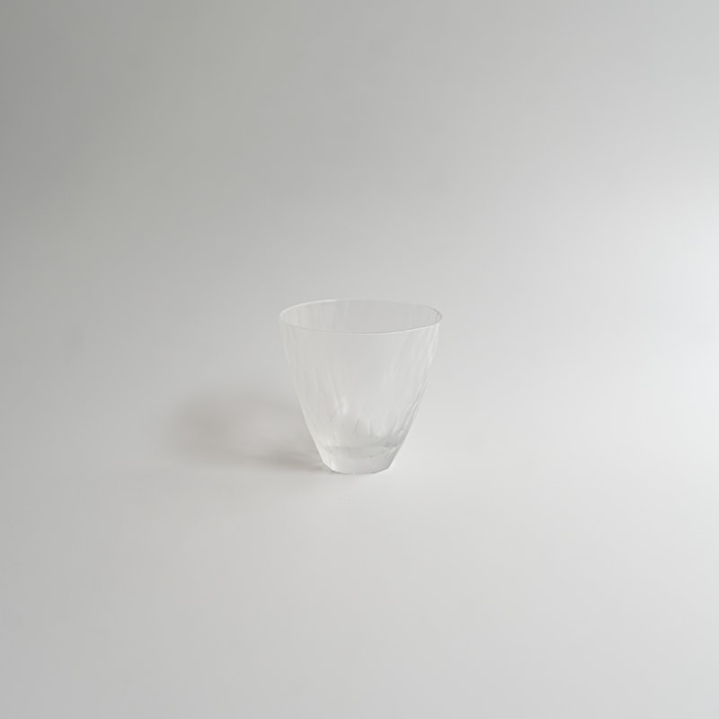 【ガラス展】cliff ぐいのみ　竹内駿