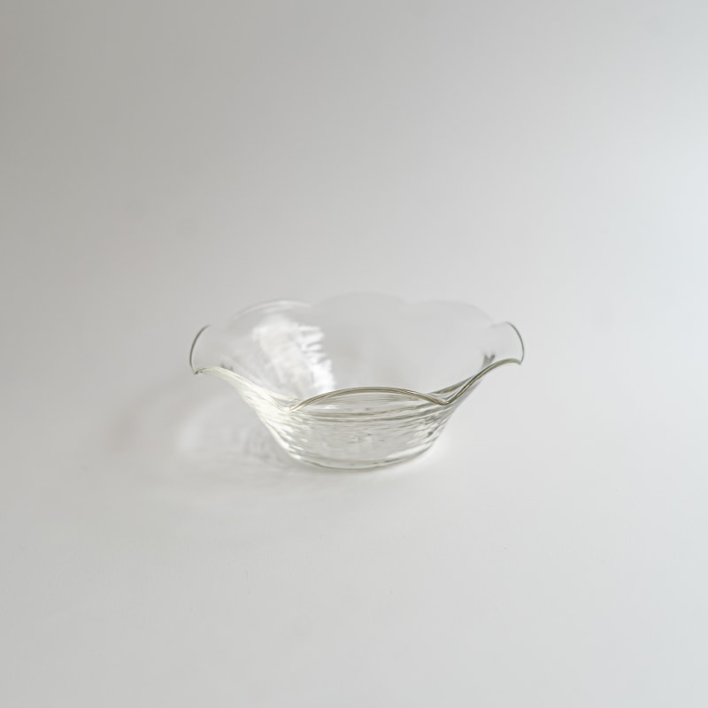 【ガラス展予約販売】輪花鉢　大野なつみ