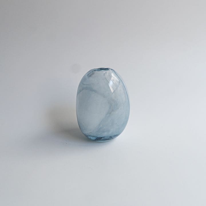 【ガラス展】慈雨一輪挿し 石型　逢見美帆