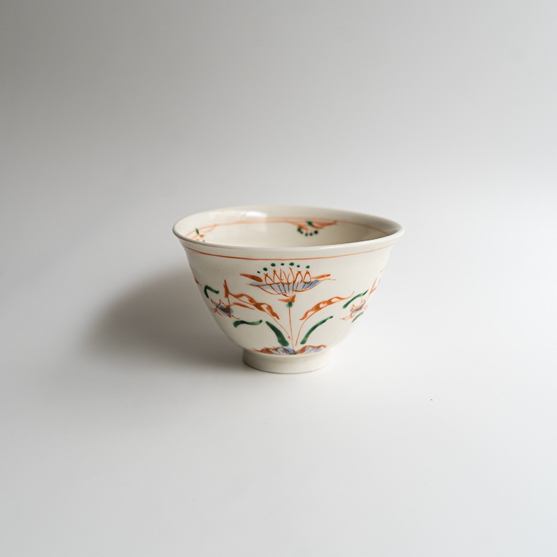 【個展予約商品】呉須赤絵飯碗　宮田竜司