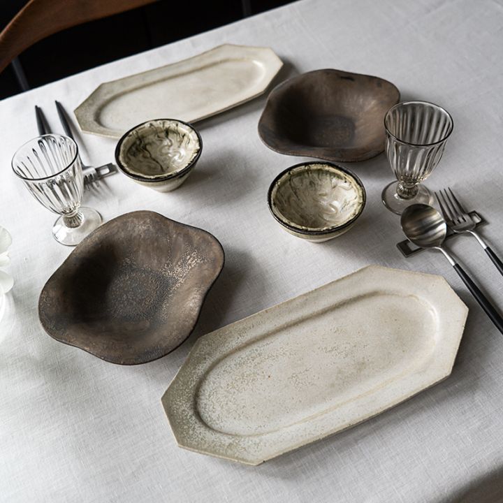 藤原 志鈴香 Set of 4 rim plates, 23cm 作家から選ぶ,藤原志鈴香 | 【公式通販】器のある暮らし
