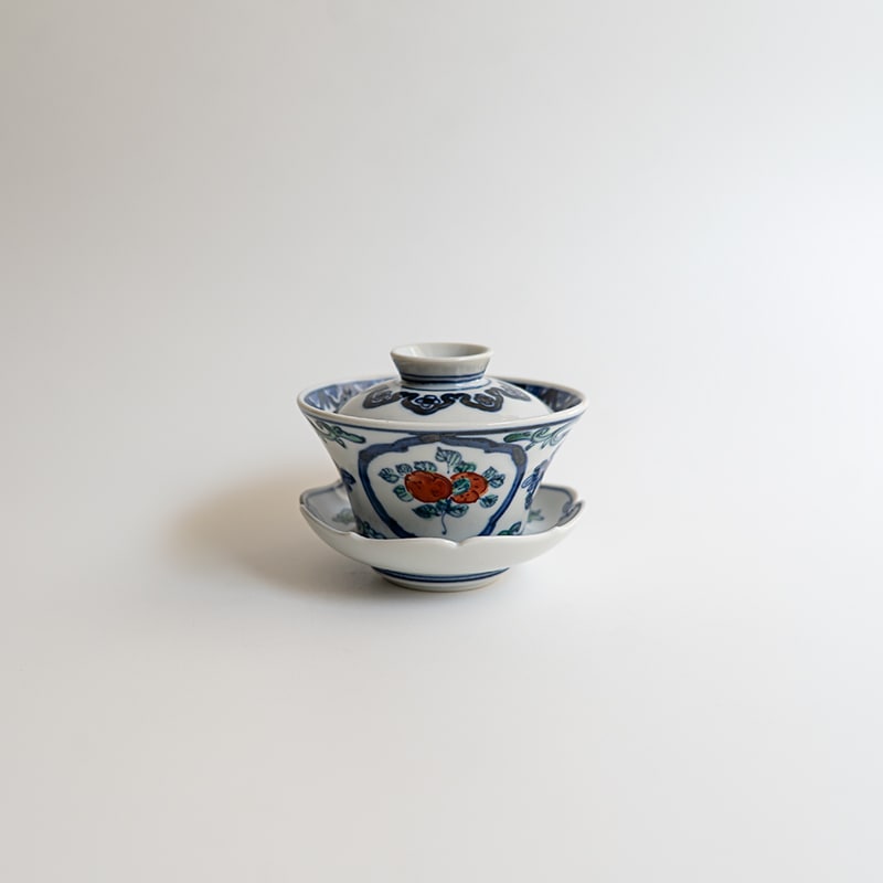 別注】 蓋碗色絵果実紋 萠窯 | 作家から選ぶ,萠窯 | 【公式通販】器の