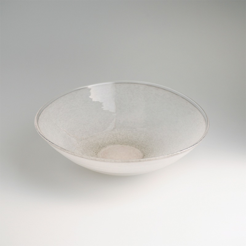 【ガラス展】aeca bowl S grey　fresco