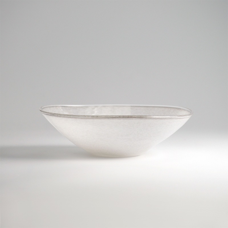 【ガラス展】aeca bowl S grey　fresco