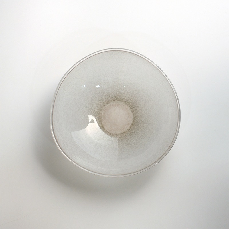 【ガラス展】aeca bowl S grey　fresco