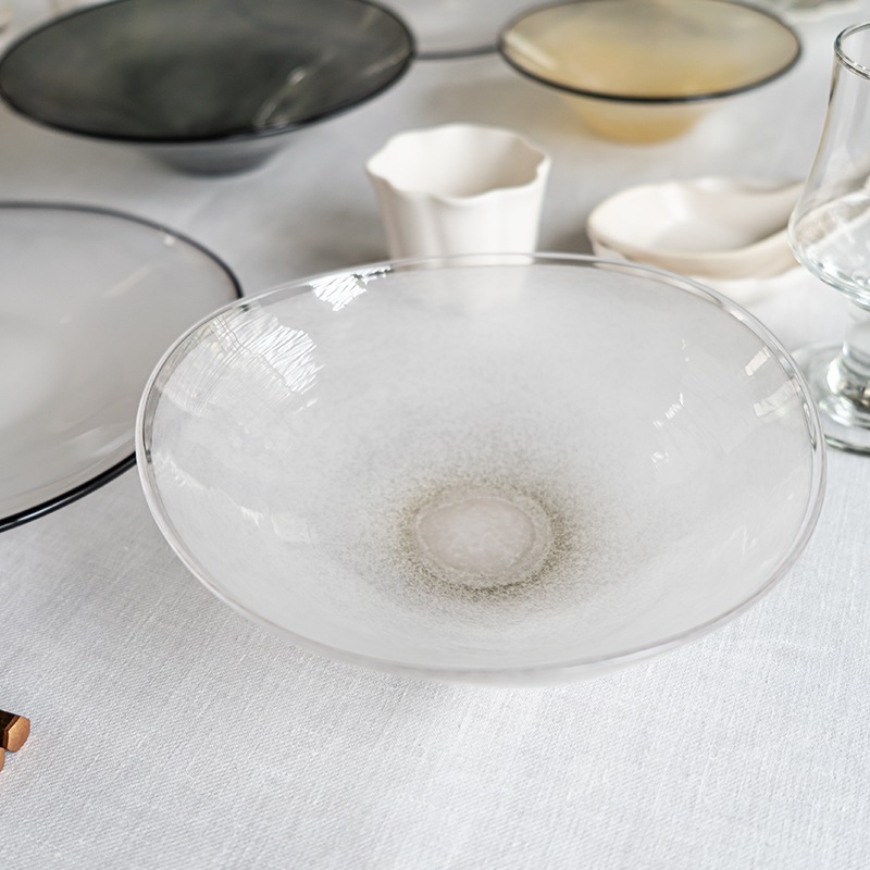 【ガラス展】aeca bowl S green　fresco