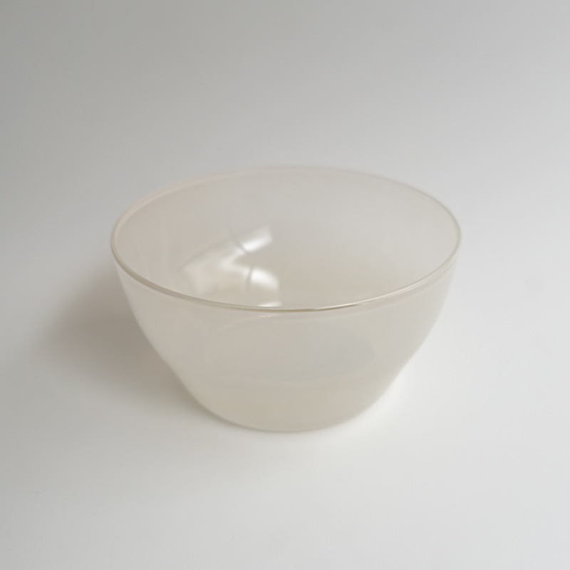 【ガラス展】solito bowl　no.28 rich grey　fresco