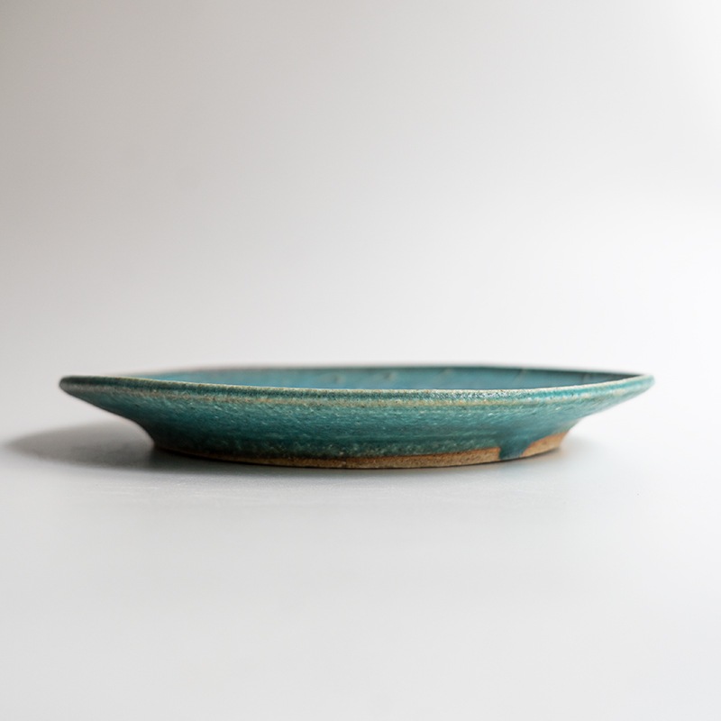 【藤原展】イッチンリムプレート7寸 青(A)　藤原純