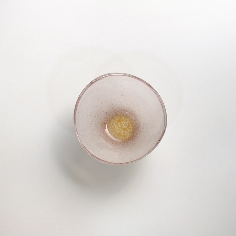 【ガラス展】aeca cup purple　fresco
