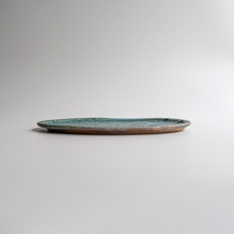【藤原展】イッチンリムオーバル 青(B)　藤原純