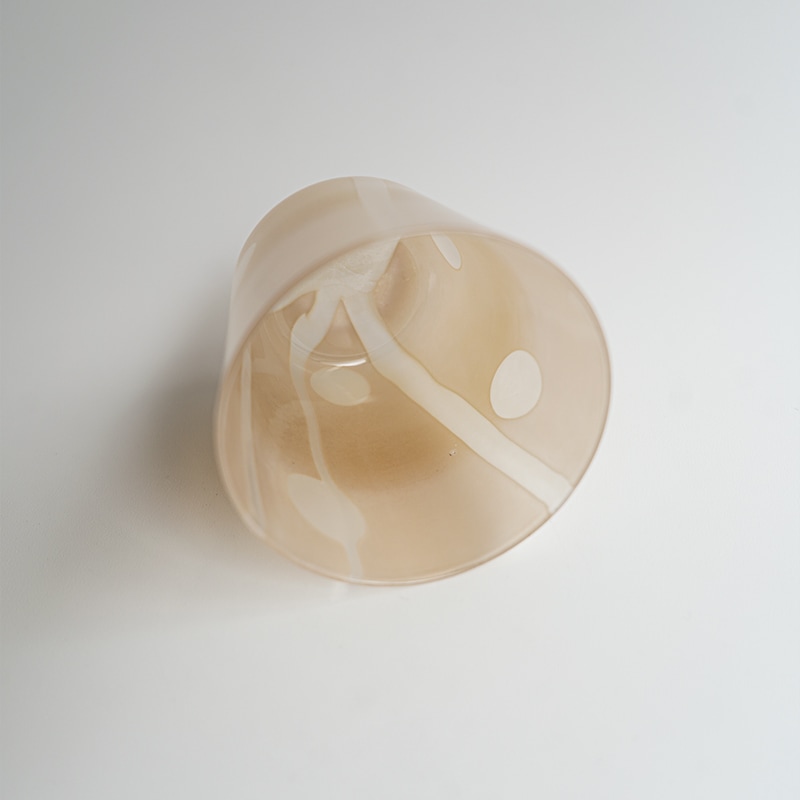 【ガラス展】spora glass beige fresco