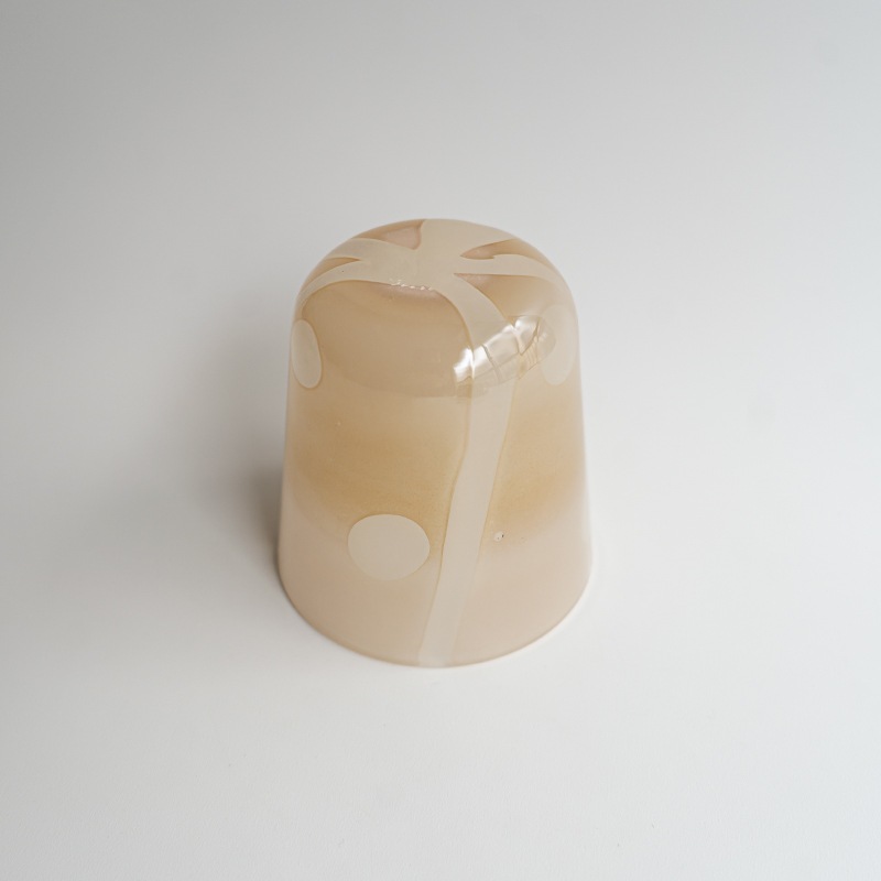 【ガラス展】spora glass beige　fresco