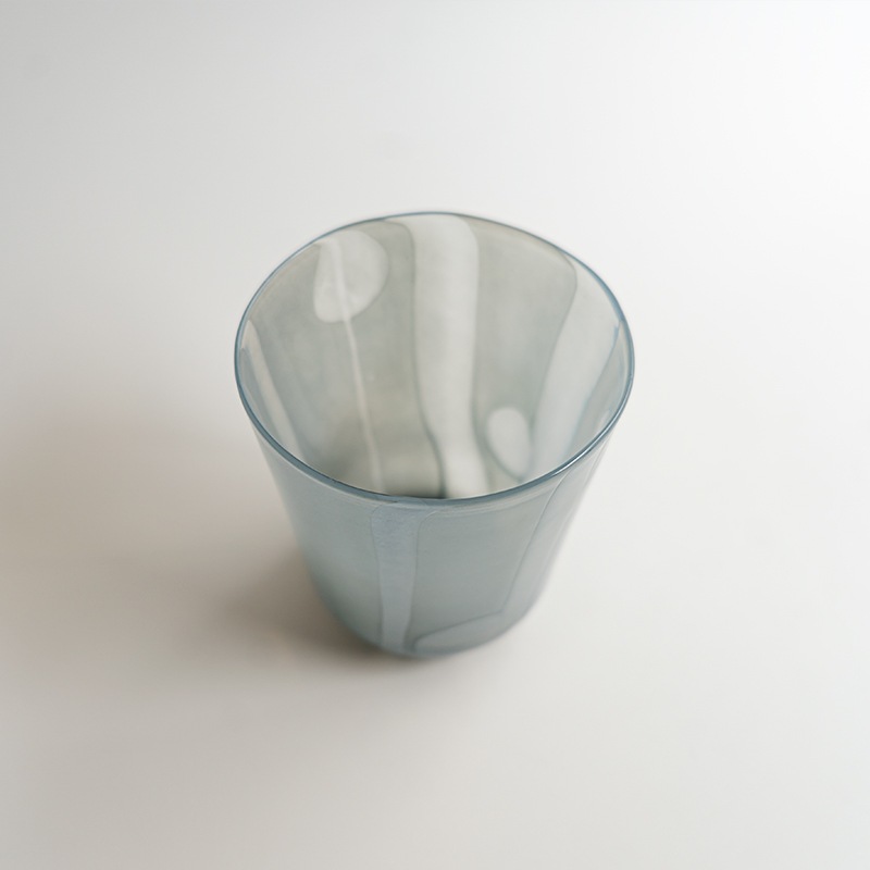 【ガラス展】spora glass blue　fresco