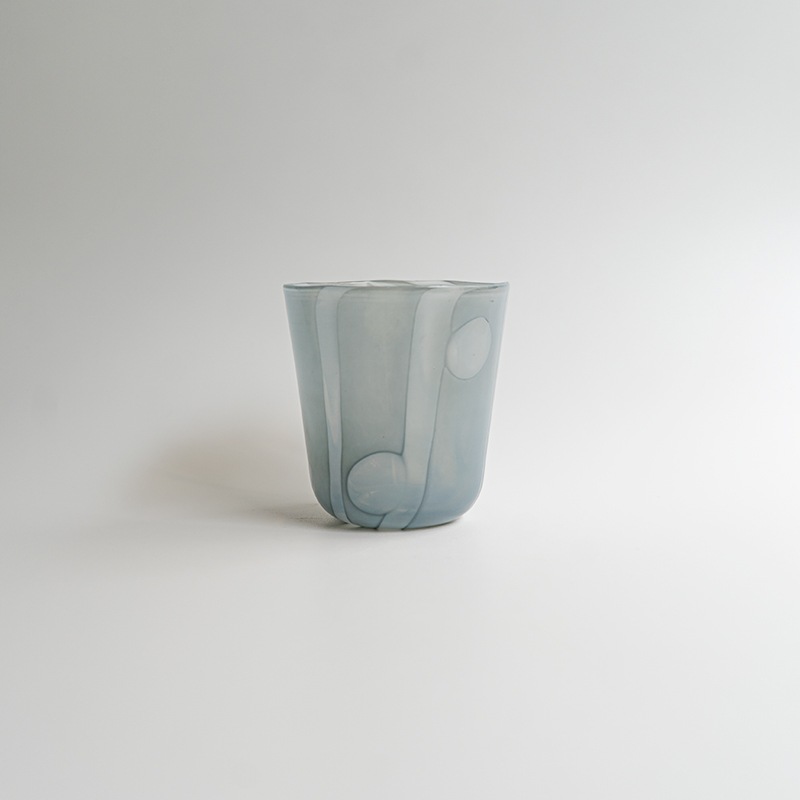 【ガラス展】spora glass blue　fresco