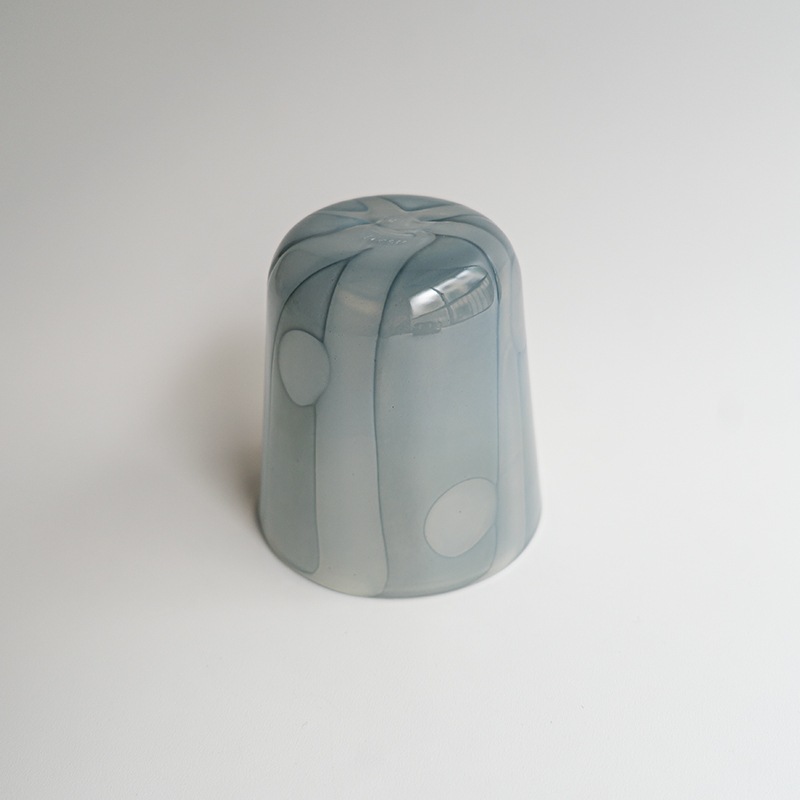 【ガラス展】spora glass blue　fresco