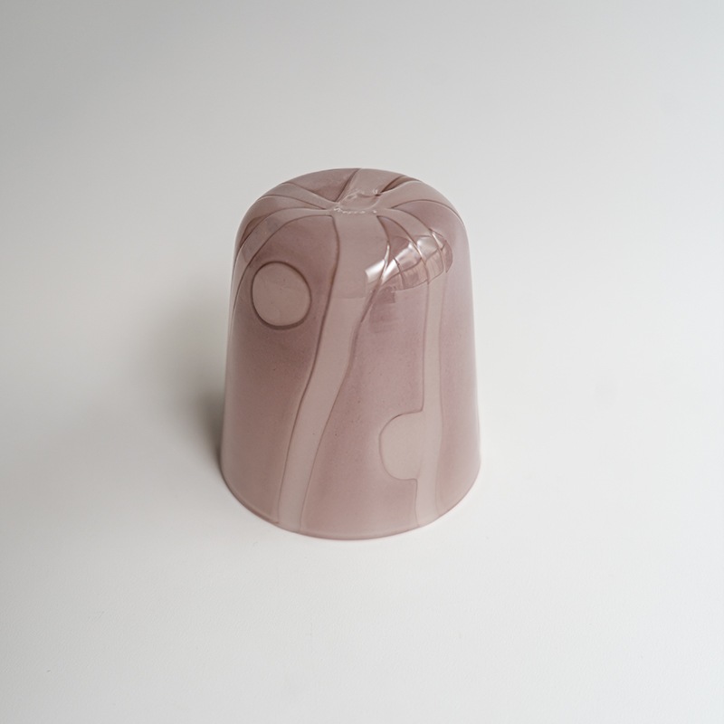 【ガラス展】spora glass purple　fresco