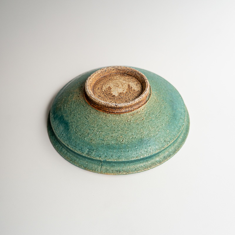 【藤原展】イッチンリム鉢L 青(B) 藤原純
