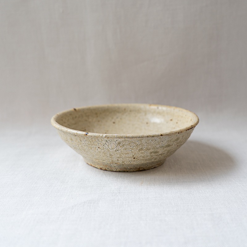 尾形アツシ　大鉢 個展予約商品】ヒビ粉引取り鉢 尾形アツシ | すべての商品