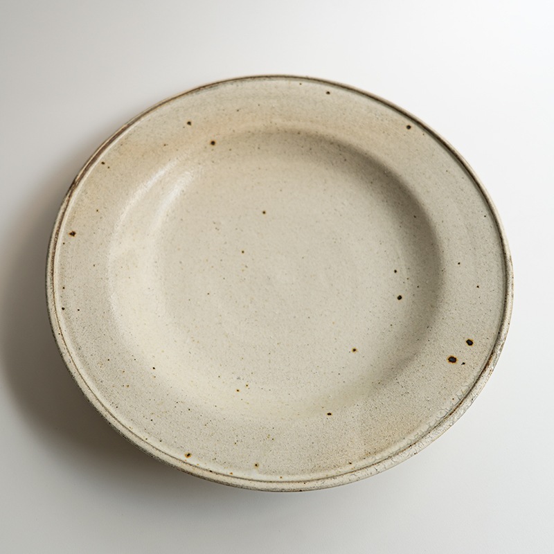 個展】粉引7.5寸リム皿 関口憲孝 | 作家から選ぶ,関口憲孝 | 【公式