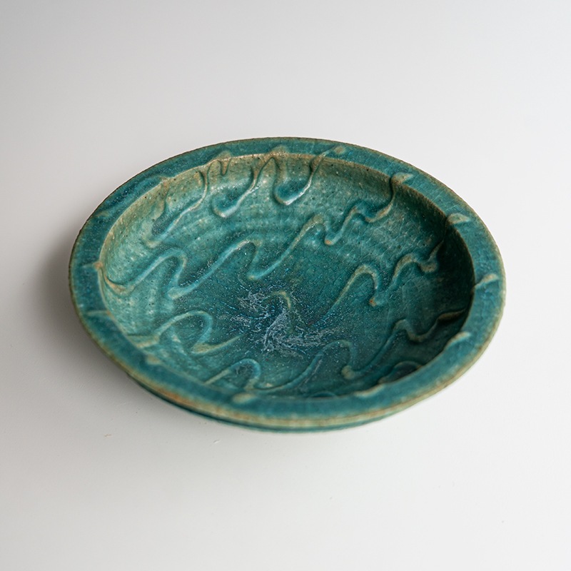 藤原展】イッチンリム鉢M 青(B) 藤原純 | 全ての商品 | 【公式通販】器