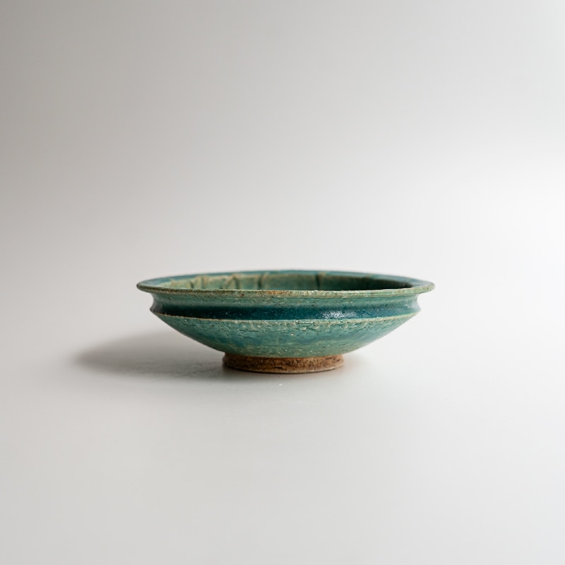 【藤原展】イッチンリム鉢M 青(B) 藤原純