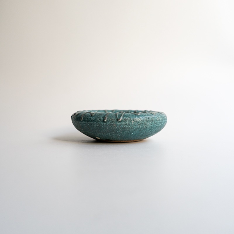 藤原展】イッチンくぼみ台皿S 青(B) 藤原純 | すべての商品 | 【公式