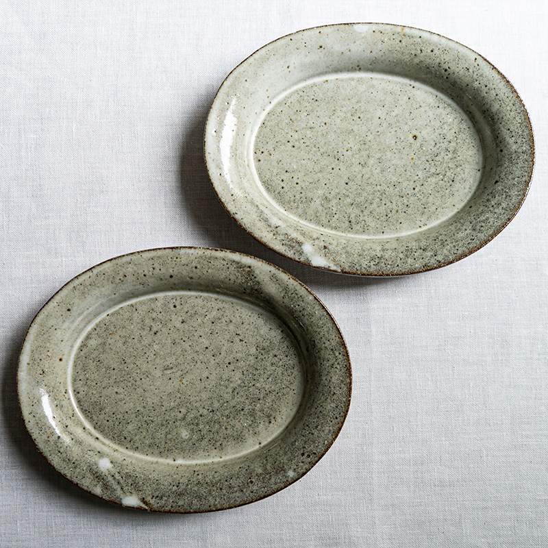 林檎灰釉楕円深皿 寺村光輔 | カテゴリー,寺村光輔 | 【公式通販】器の