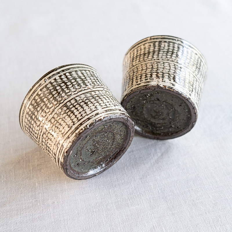 三島蕎麦猪口 額賀円也