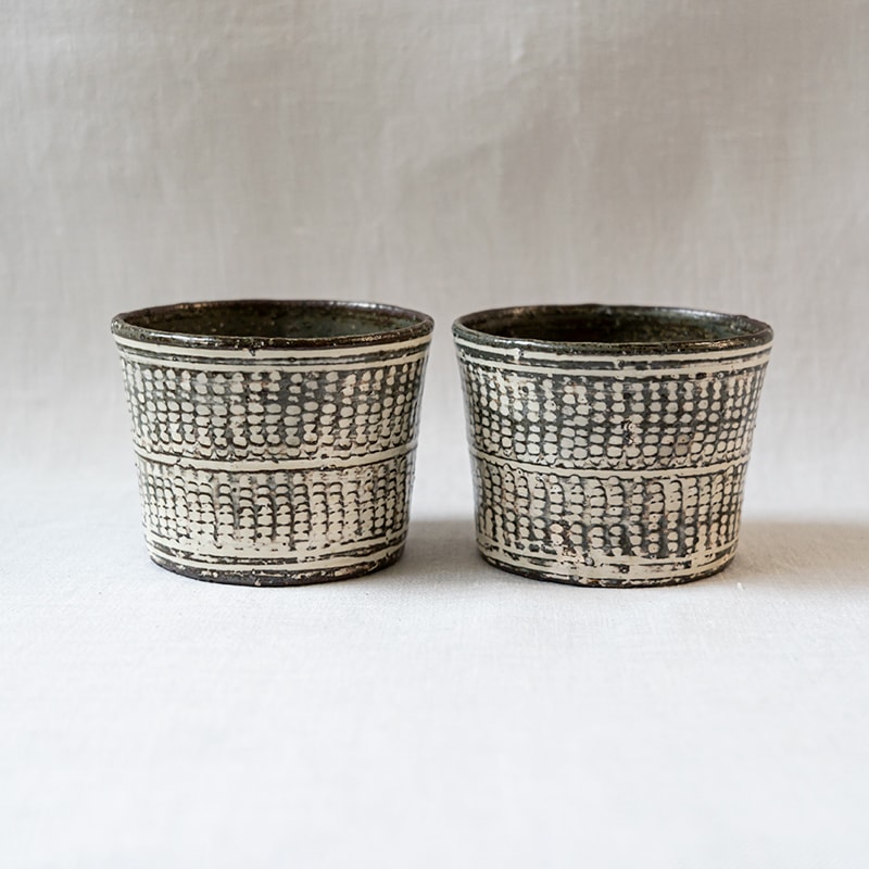 三島蕎麦猪口 額賀円也