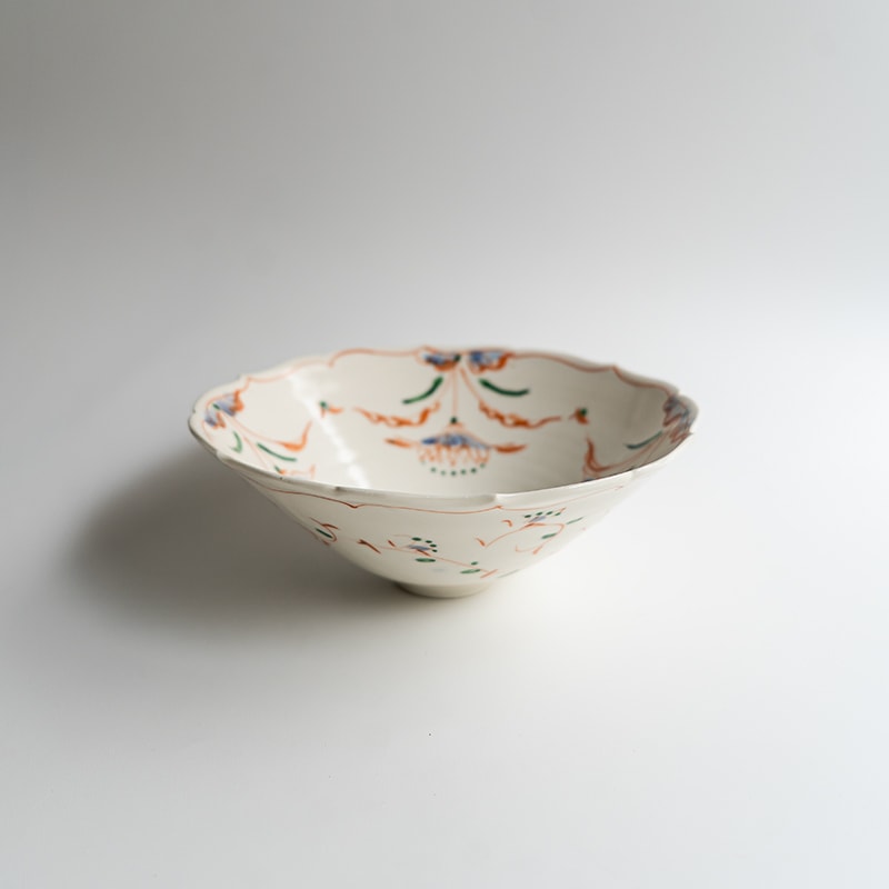 個展】呉須赤絵稜花鉢6寸 宮田竜司 | 全ての商品 | 【公式通販】器の