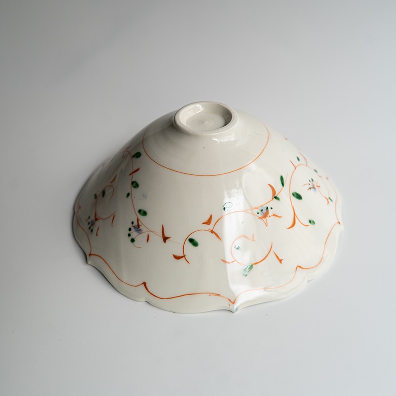 個展】呉須赤絵稜花鉢6寸 宮田竜司 | 全ての商品 | 【公式通販】器の