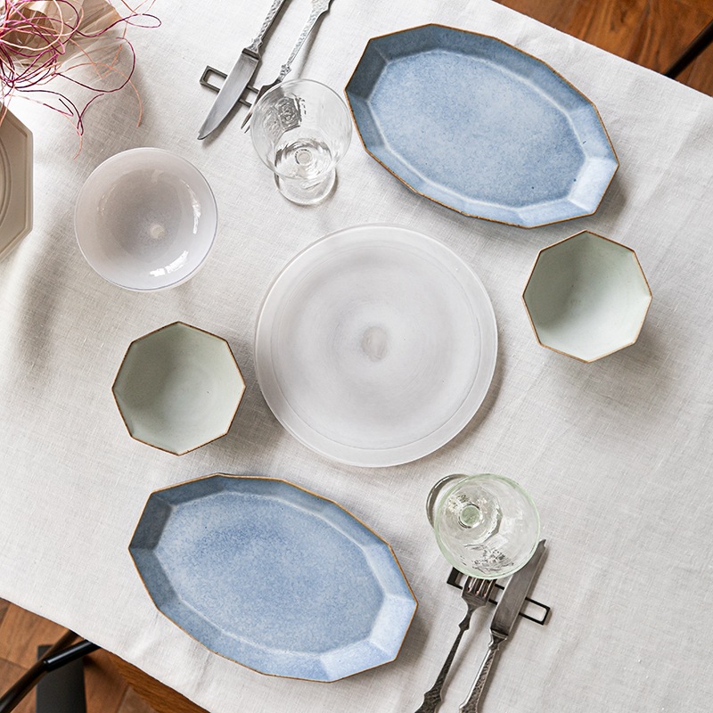 ホワイトとブルーの女子会コーディネート