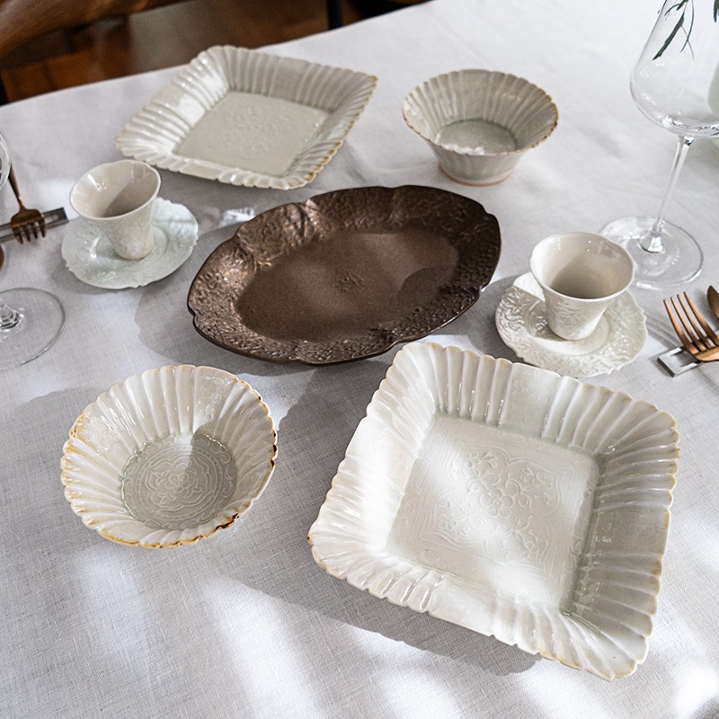 美しい文様で彩るコーディネート