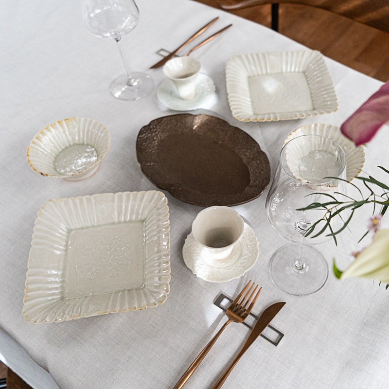 美しい文様で彩るコーディネート